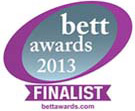BETT Finalist 2013 Awards with link to site